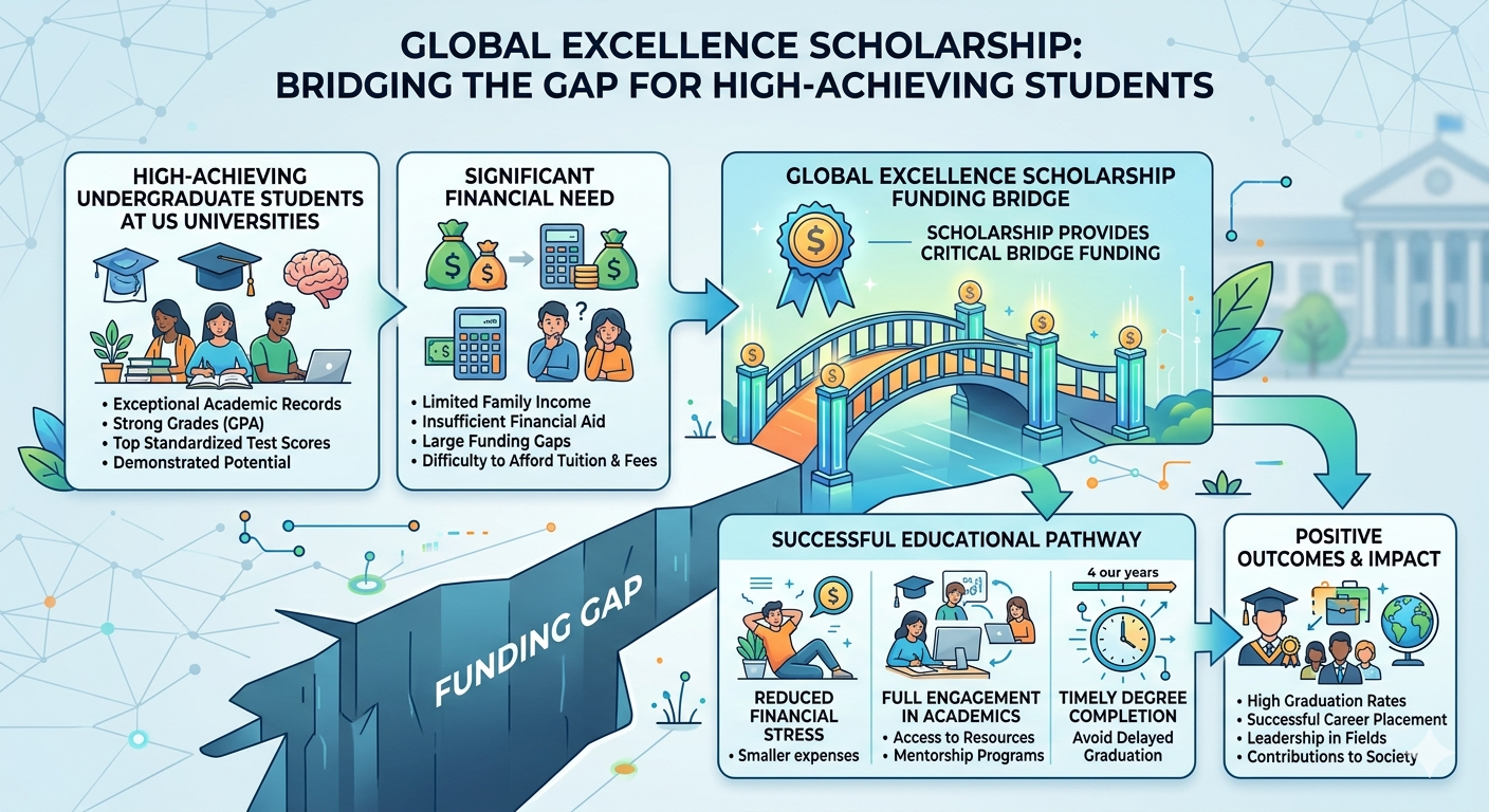 Global Excellence Scholarship diagram